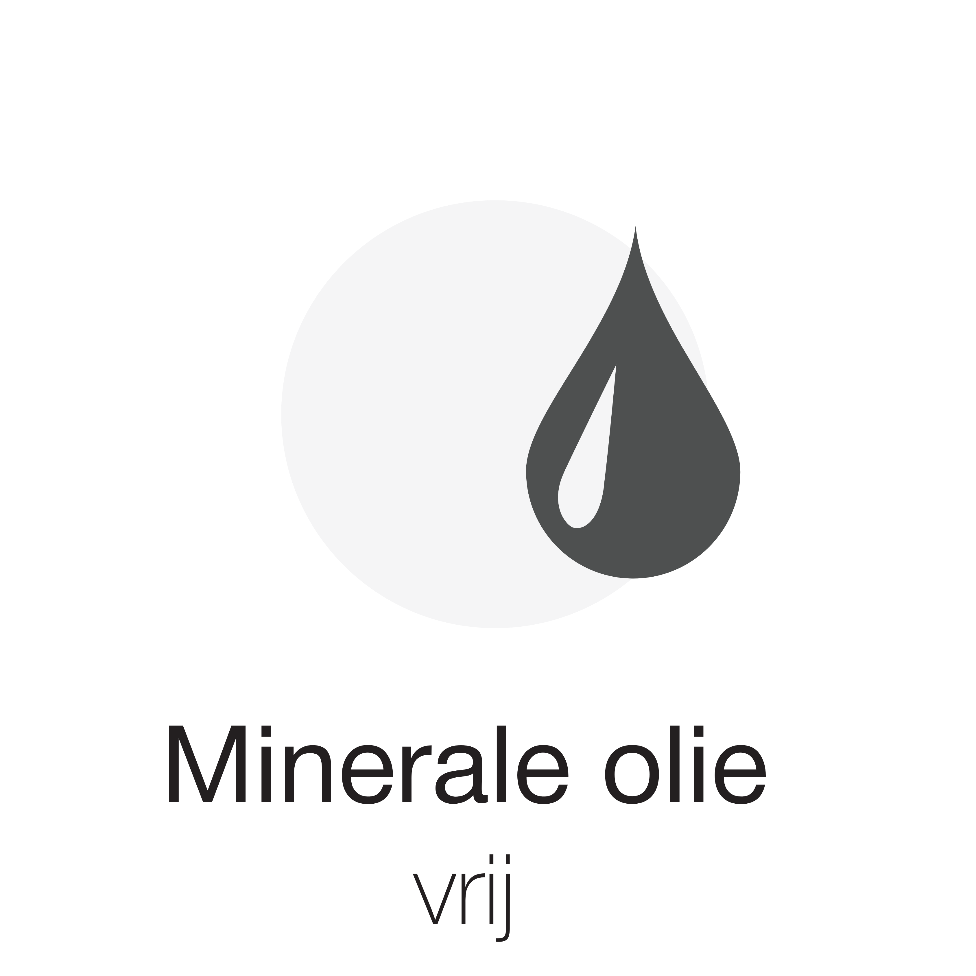Minerale olie vrij